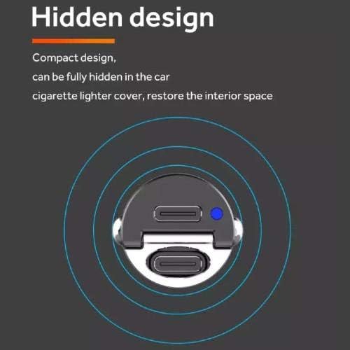 Зарядно за кола BoxWave, съвместим с Motorola Moto E32 (Индия) - зарядно за Кола Mini Dual PD, бърза, 2 USB