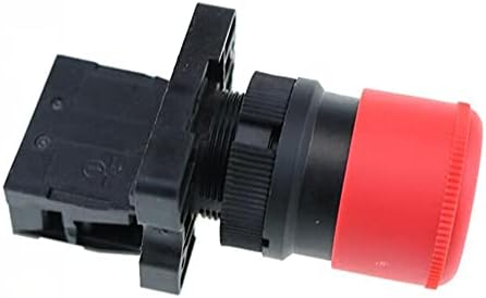 RAYESS 22 mm NC Червен Бутон превключвател за аварийно спиране + NC AC660V/10A XB2-BS542