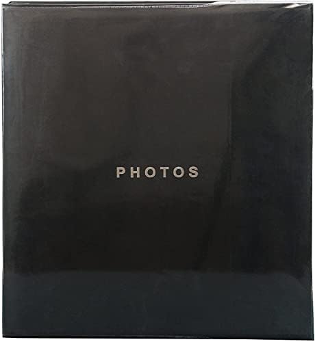 Модерни Фотоалбуми Kiera Grace, 4 x 6, опаковка от 6 броя, Черен, 6 бр.