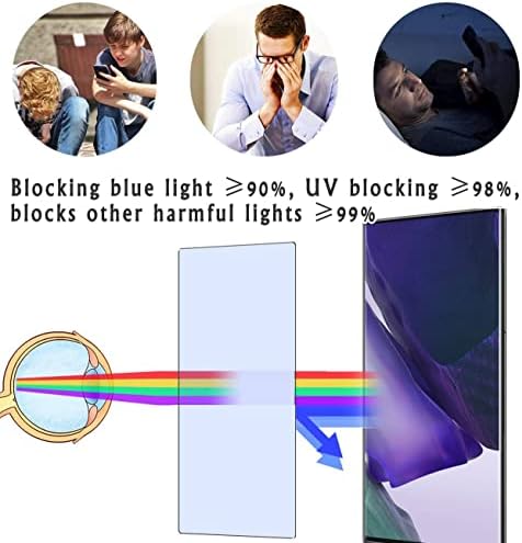 Защитно фолио за екрана Vaxson със защита от синя светлина, която е съвместима с Samsung Galaxy A42 5G от TPU-фолио, стикер [Не закалено стъкло]
