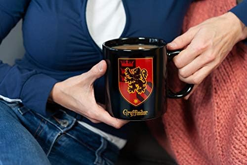 Керамични Кафеена Чаша Harry Potter Gryffindor House 20 грама Heat Reveal - Термочувствительная до промяна на цвета и картината
