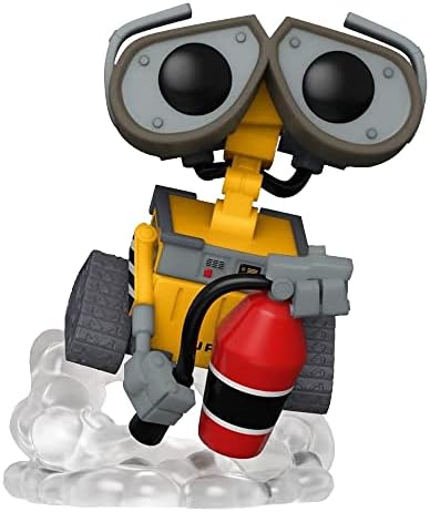 Филми: Дисни: Набор от Wall-E с пожарогасител Funko Pop with Protector - Включва виниловую фигура на Дисни: Wall-E с пожарогасител #1115 в синя пластмасова рамките на защитен калъф Сала