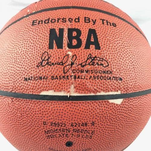 Рей Алън подписа баскетболен договор PSA/DNA Бостън Селтикс С автограф Heat - Баскетболни топки с автограф