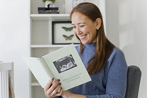 Pearhead Little Bundle of Joy Дневник на бременността, Памет Книга за бременността на паметта със снимка сонограммы, Проследяване на етапите от първия до Третия триместър, Зеле?