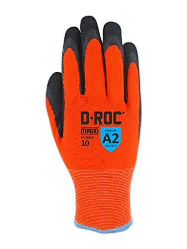 Работни ръкавици MAGID Waterproof Thermal Enhanced Grip, 24 PR, ниво на защита от порязване А2, с нитриловым покритие