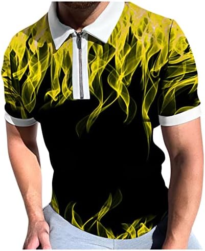 Мъжки Ризи YHAIOGS, Подаръци за мъже, Уникални Мъжки Спортни Ризи, Мъжки Ризи Поло от Смес от Памук, Мъжки Ризи на Уо за Мъже