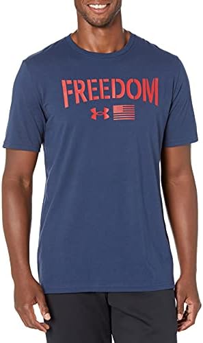 Нова мъжка Тениска с Флага Затвора на Свобода на Under Armour