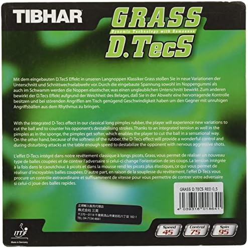 Гума за тенис на маса Tibhar Grass Г. TecS Семки-Out