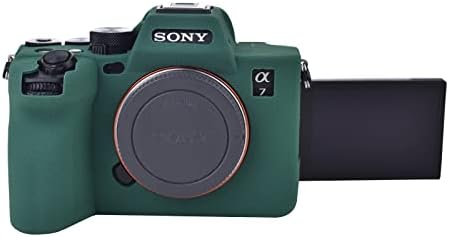 Калъф за фотоапарат Rieibi Alpha 7 IV Силиконов Калъф за цифров фотоапарат Sony a7 IV, Силиконов Защитен Калъф за Sony A7M4