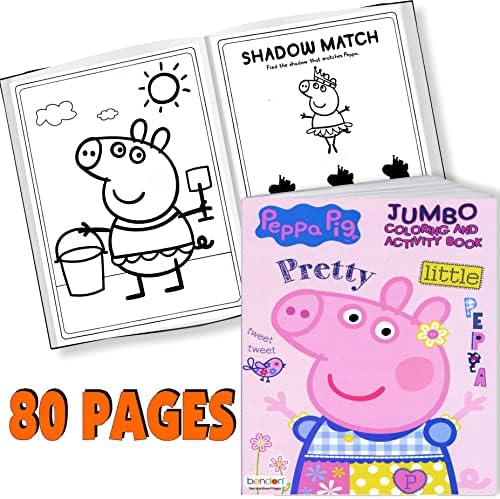 Комплект за colorization и класове - В комплекта са включени награда-книжка за оцветяване Свинче Пеппа, етикети Свинче