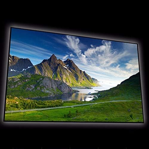 Прожекционен екран с фиксирани панела формат LDCHNH 2.35: 1 4K с тънка рамка и екран Cinema Grey Frame (размер: