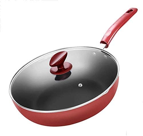 GYDCG тиган от червено алуминиева сплав с незалепващо покритие, домакински индукционная котлон, газова печка за готвене