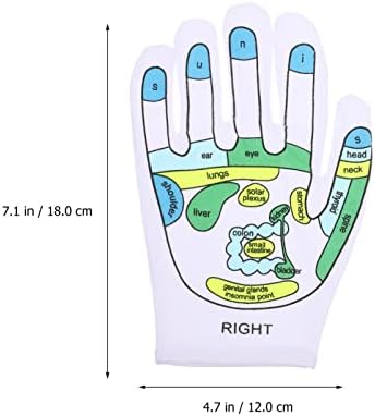 Ръкавици Healeved, 1 Чифт Ръкавици за масаж на ръце, за Многократна употреба Ръкавици За Акупресура, Рефлексология, Професионални