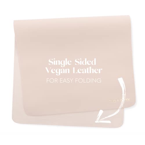 Комплект Стелки За свободни ава + oliver от Веганской на кожата с Розово-кафяво