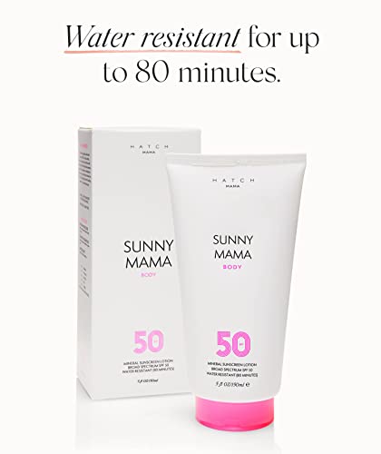 Колекция HATCH | Слънцезащитен крем за тялото на Мама Sunny | Минерален Слънцезащитен крем с Широк спектър на действие