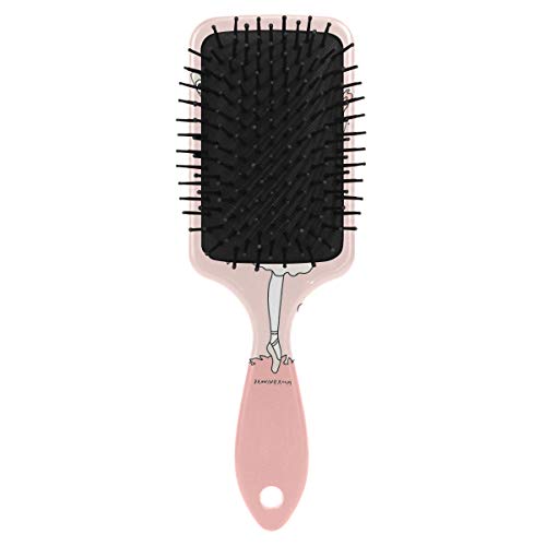 Четка за коса на въздушна възглавница Vipsk, Пластмасов Цветна Балетната четка за момичета, Подходящ за добър масаж и