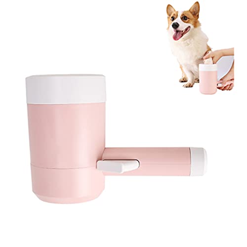 Thstheaven Преносима чаша за почистване на лапите на домашните любимци - Чаша за миене на лапите на кучета - Силиконова