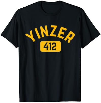 Начална тениска Pittsburgh Yinzer 412 Steel City Yinz Pennsylvania