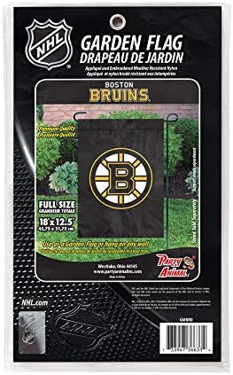 Градински флаг премиум-клас НХЛ Бостън Бруинс, 12,5 х 18 инча