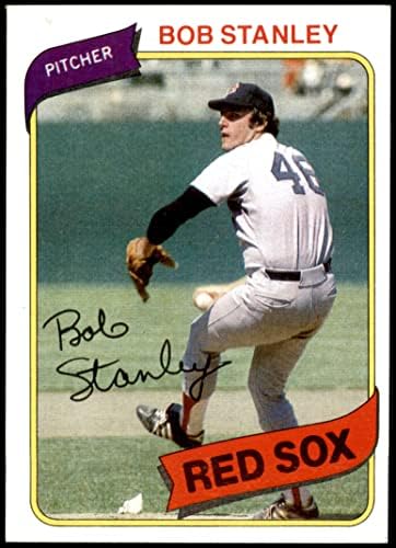1980 Topps # 63 Боб Стенли Бостън Ред Сокс (бейзболна картичка) NM/ MT Red Sox