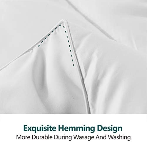 Меко стеганое одеяло Cozynight с пододеяльником кралски размери - Лесно Пуховое Алтернативно стеганое одеяло