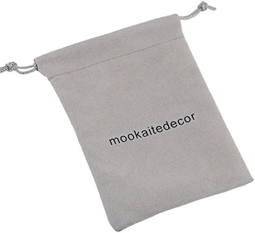 Комплект mookaitedecor - 2 предмет: 1 килограм нарязани на камъни, Полирани Кристали, Лечебни и 1 килограм Съраунд кварц