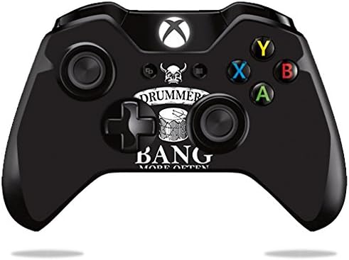 Корица MightySkins е Съвместим с контролера на Microsoft Xbox One /One S – Барабанисти | Защитно, здрава и уникална Vinyl стикер | Лесно се нанася, се отстранява и обръща стил | Произвед