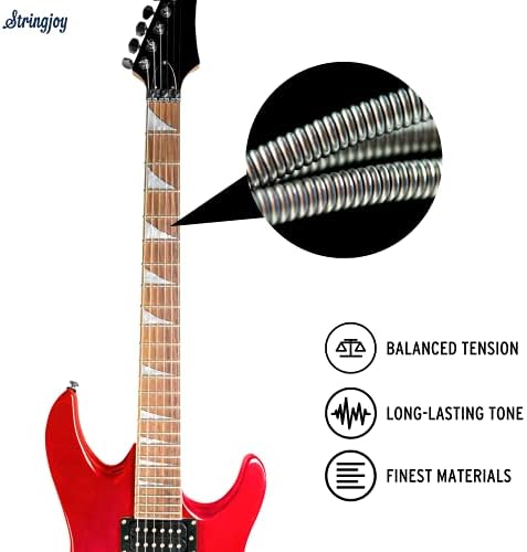 Струни за електрическа китара Stringjoy BAL10 Signature от никел, (Калибър балансирана светлина - 10-48)