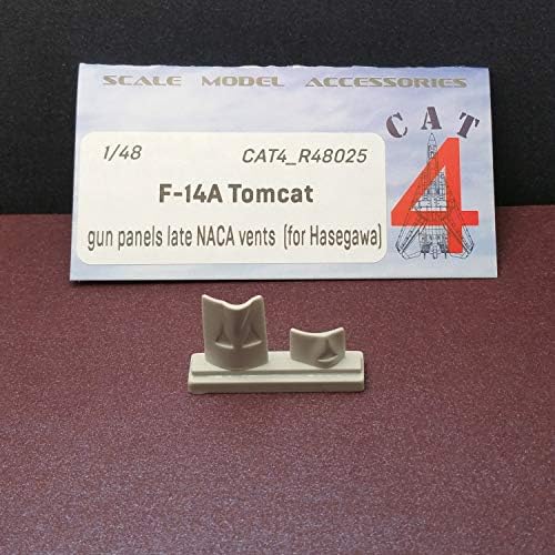 CAT4 R48025-1/48 Панел пистолет F-14A Tomcat-късните издания на NACA, Комплект за ъпгрейд катран