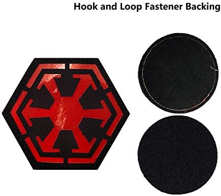 2 Опаковане на ИЧ-Инфрачервена Светоотражающей Ленти С Логото на Ордена на Джедаите - Ленти Рицар-Джедай Имперски Галактическата