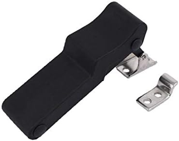 Шкафове X-DREE Чекмеджета Гумен Защитен замък-капаче, Черен 96,5x29x20 мм (Gabinetes Cajas de dibujo Caucho Seguridad), заключване
