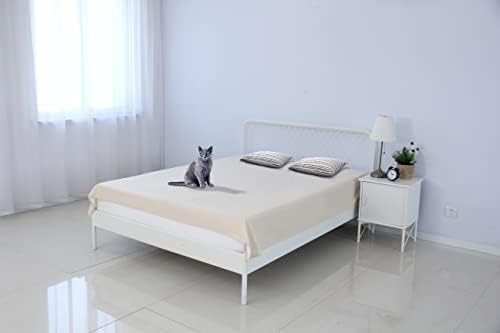 Тънък Заден водоустойчив защитен калъф или лигавицата ГЛУПАВО LEGACY за леглото или на дивана, за кучета и Котки (Twin
