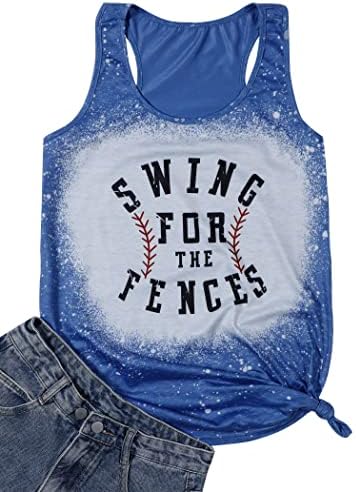 Бейзболна Риза Дамски Swing for The Fences, Майк за Джогинг, Бейзболен Лятна Жилетка за Майка ти, Ежедневни