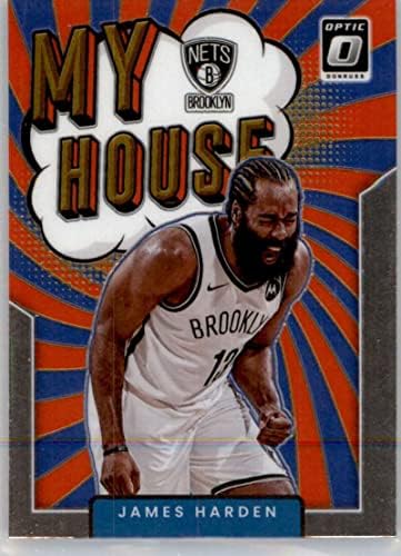 2021-22 Donruss Optic My House #13 Търговска картичка баскетболист в НБА Джеймс Хардена Бруклин Нетс 2021-22