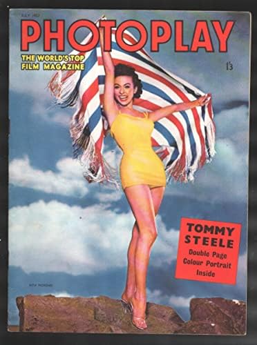 Фото 5/1957-Британски пъб-Рита Морено-История на Дорис Дай-Томи Стийл-Лорън Бэколл -Елвис-ВФ
