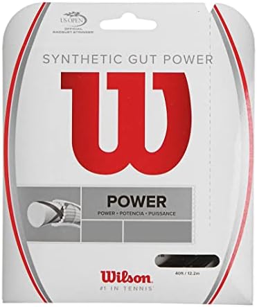 Комплект тенис на Струните WILSON Synthetic Gut Power 40 Фута