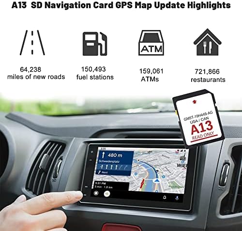 Най-новата версия на 2022 A13 SD Navi.на SD-картата | GM5T-19H449-AG, която е съвместима с навигационна система