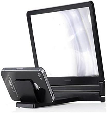 XXXDXDP 8,2-Инчов 3D Лупа на екрана на Мобилния Телефон, видео усилвател, Поставка за Конзола с Киноигровой Лупа, Сгъваем настолен титуляр за Телефон (Цвят: OneColor)