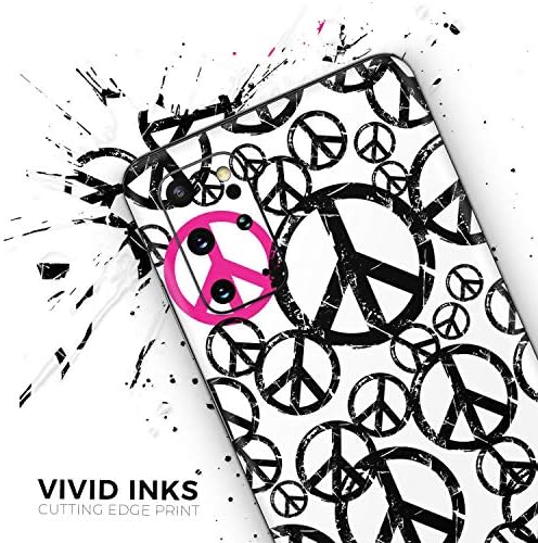 Дизайн Skinz Peace Колаж Защитно Vinyl стикер с обвивка от кожа, която е Съвместима с Samsung Galaxy S20 (покритие на