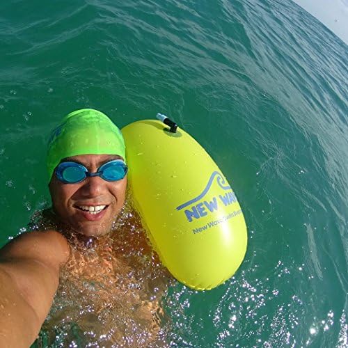 Плувен балон New Wave за плувци в открита вода и триатлетите - Бъдете ярки, забележими и по-безопасно с New Wave По време на