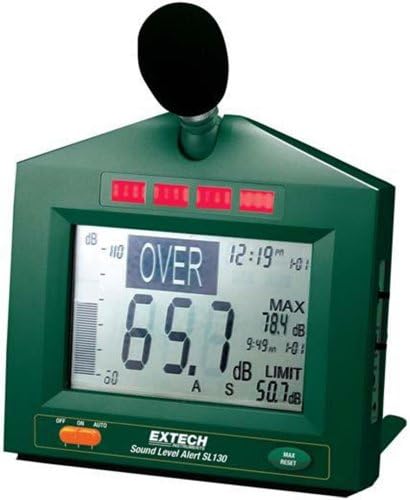 Сигнализатор на нивото на звука Extech SL130G с аларма (спрян от производство производителя)