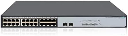 Unmanaged switch HPE OfficeConnect 1420 с 24 порта -24 x 10/100/1000 GE + 2 SFP (JH017AABA)