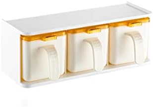 GSDNV Стенни стойка за подправки, инструмент за съхранение на сол и подправки, Съдове за стойка за подправки, определени за съхранение на кухненски аксесоари (Цвят: A, ?