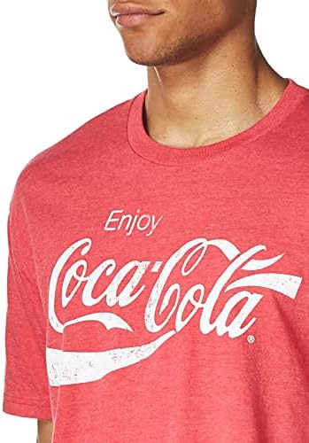 Мъжки t-shirt Coca-Cola с класически винтажным логото на Coca-Cola