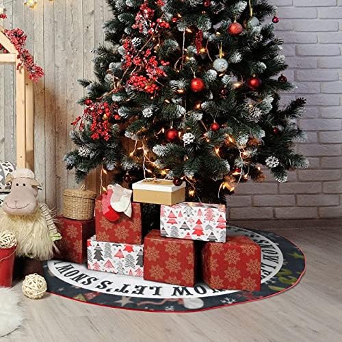 Коледен Силует на Кучето Пола за Коледно Силует на Кучето 30 x 30 Коледна Украса Подложка За Коледно Базова Подложка за Весело Коледно парти Селски Декорация за Колед