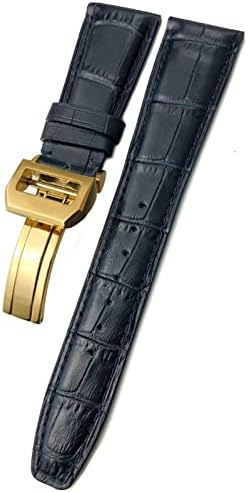 Взаимозаменяеми каишка за часовник от телешка кожа IENYU 20 мм 21 мм и 22 мм за часовници IWC Portugieser Porotfino