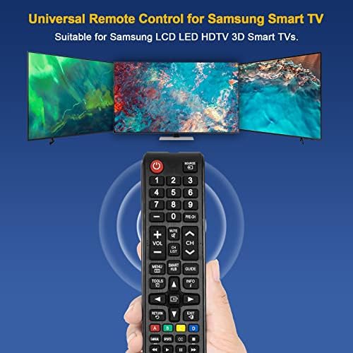 (Опаковка от 2) Нов Универсален Взаимозаменяеми дистанционно управление BN59-01199F за Samsung LCD LED HDTV 3D Smart TV на