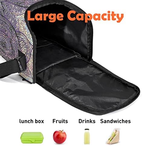Чанта за Обяд С Шарките на Мандали, Множество Кутия За Обяд, Кутия За Храна, Чанти За Пикник Обяд За Тренировки, Пътувания
