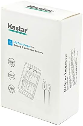 Батерия Kastar 2-Pack NP-FV100 и USB-зарядно устройство LTD2 Съвместим с камера на Sony NEX-VG20 NEX-VG30 NEX-VG900