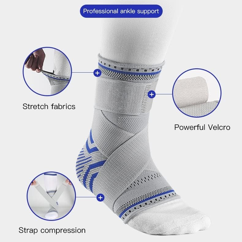 LIRUXUN, 1 бр., превръзка за поддръжка на глезена, Компрессионный ръкав, Дишащи спортни чорапи за краката, под формата